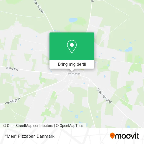 "Mes" Pizzabar kort