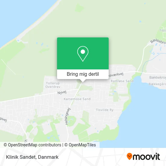 Klinik Sandet kort