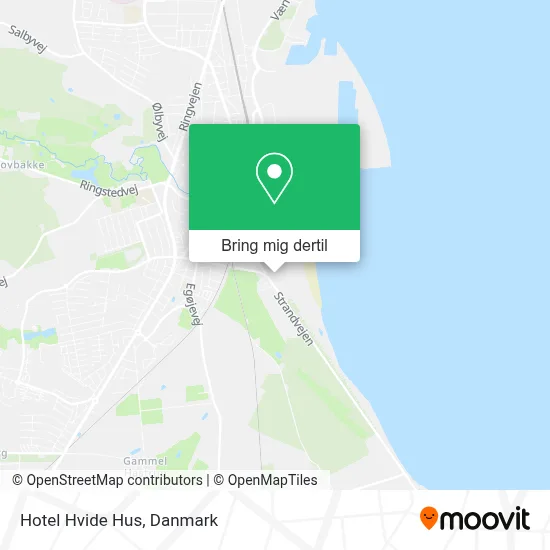 Hotel Hvide Hus kort