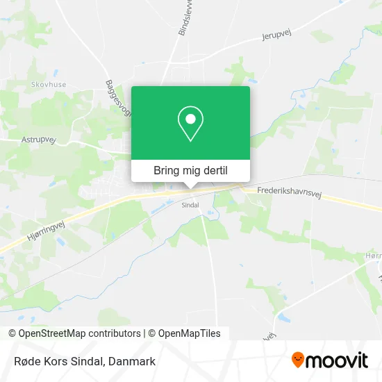 Røde Kors Sindal kort