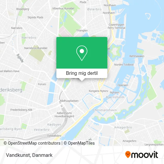Vandkunst kort