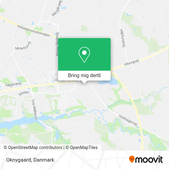 Oknygaard kort