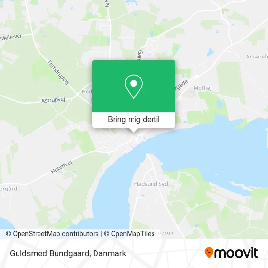 Guldsmed Bundgaard kort