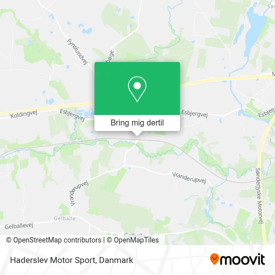Haderslev Motor Sport kort