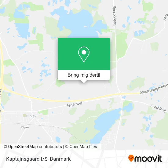 Kaptajnsgaard I/S kort