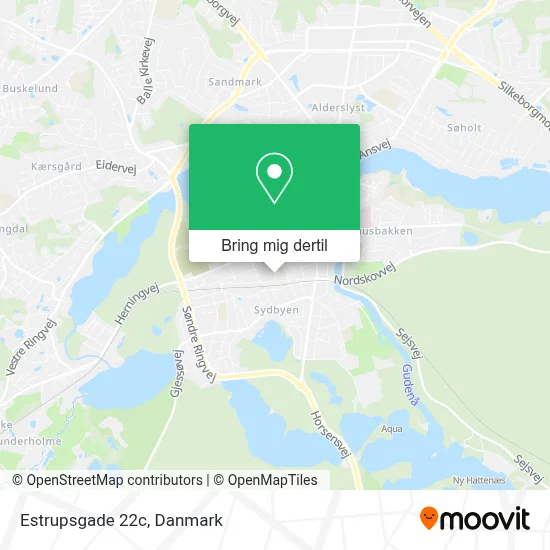 Estrupsgade 22c kort