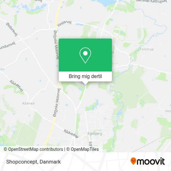 Shopconcept kort
