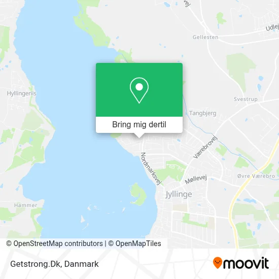 Getstrong.Dk kort