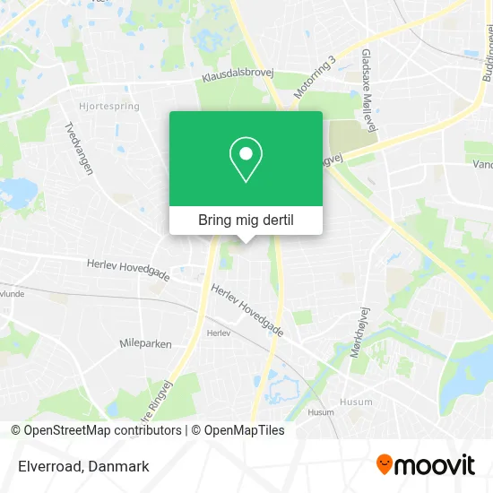 Elverroad kort