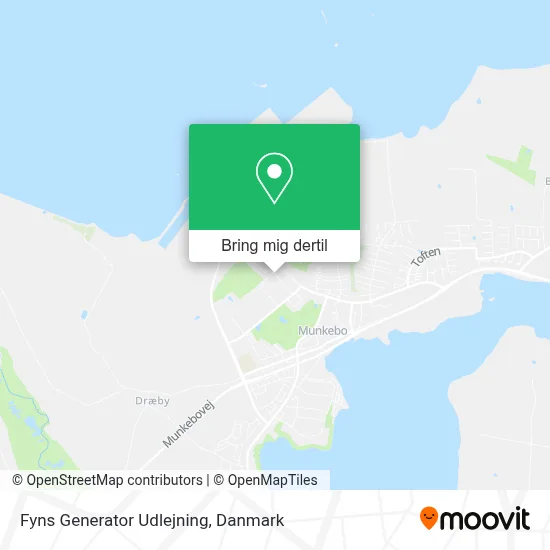 Fyns Generator Udlejning kort