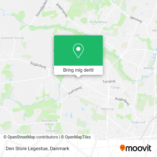 Den Store Legestue kort