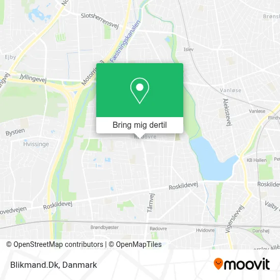 Blikmand.Dk kort