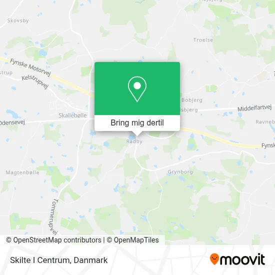 Skilte I Centrum kort