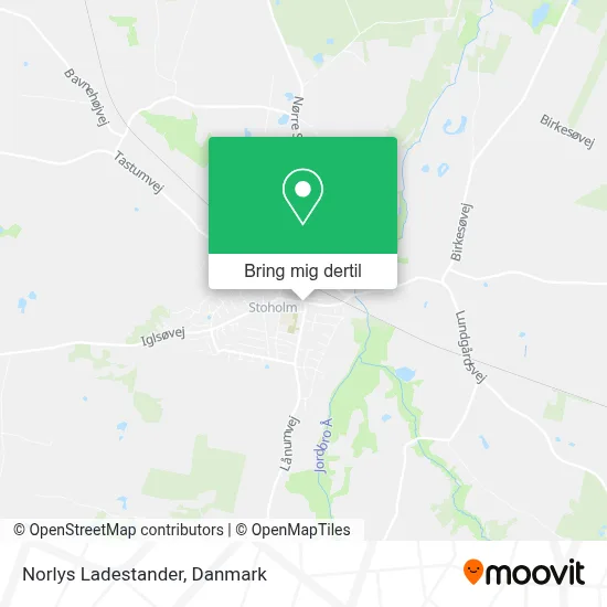 Norlys Ladestander kort