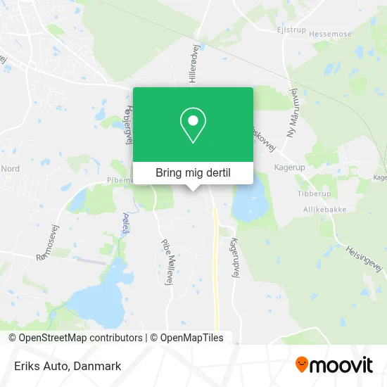 Eriks Auto kort