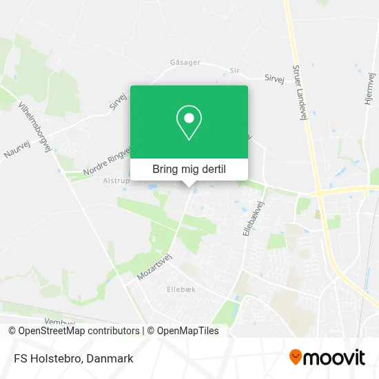 FS Holstebro kort