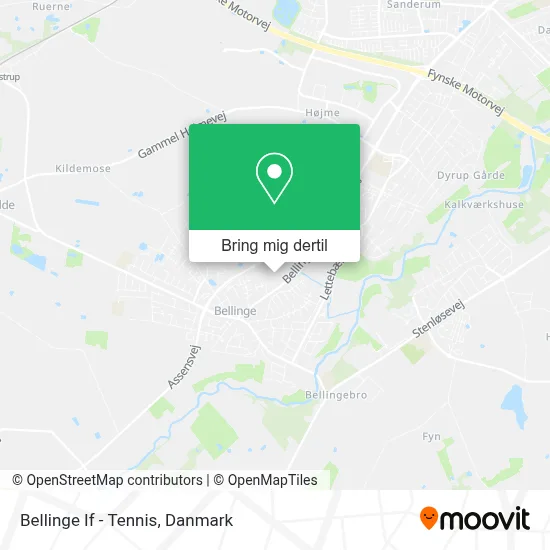 Bellinge If - Tennis kort