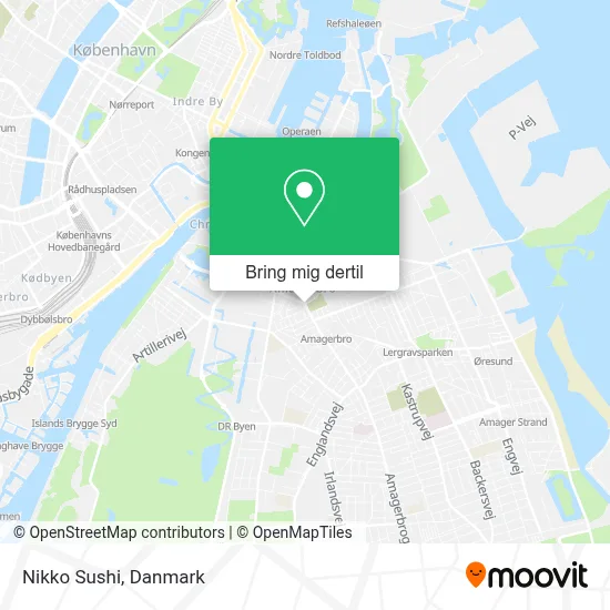 Nikko Sushi kort