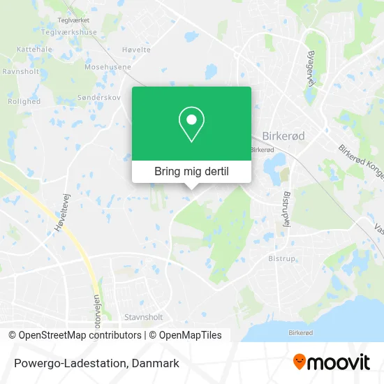 Powergo-Ladestation kort