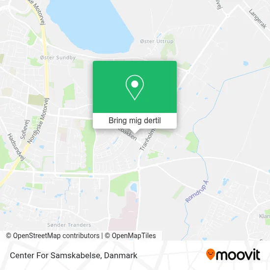 Center For Samskabelse kort