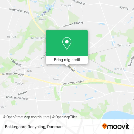 Bakkegaard Recycling kort