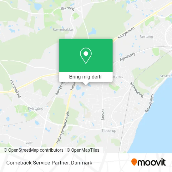 Comeback Service Partner kort