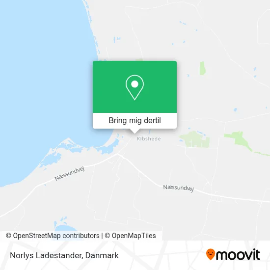 Norlys Ladestander kort
