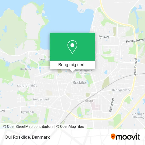 Dui Roskilde kort