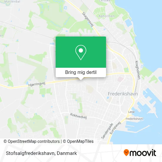 Stofsalgfrederikshavn kort