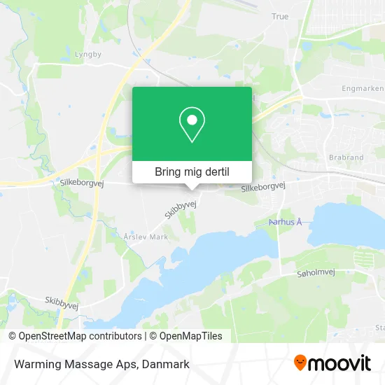 Warming Massage Aps kort