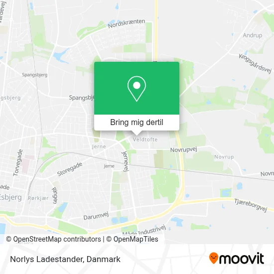 Norlys Ladestander kort