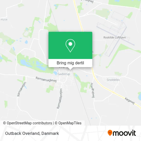 Outback Overland kort