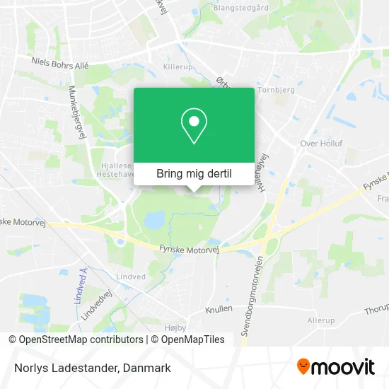 Norlys Ladestander kort