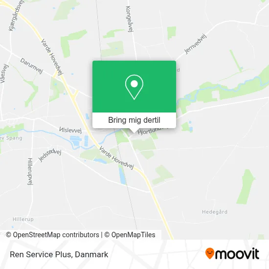 Ren Service Plus kort