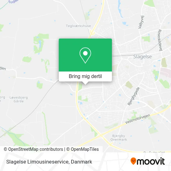 Slagelse Limousineservice kort