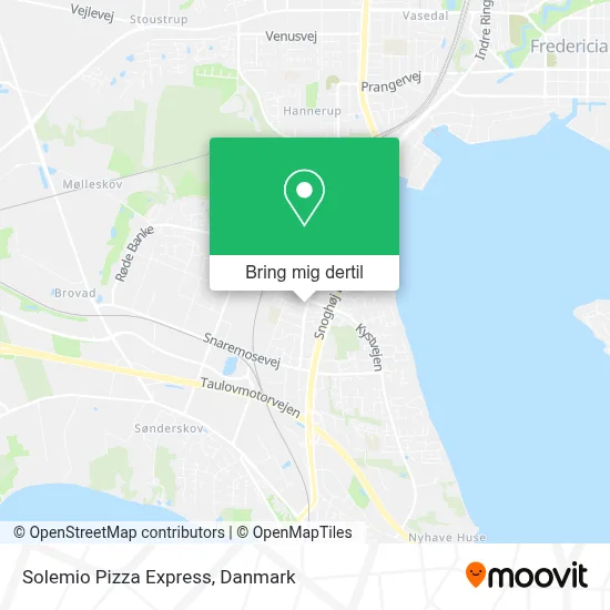 Solemio Pizza Express kort