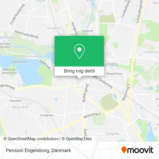 Pension Engelsborg kort