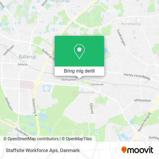 Staffsite Workforce Aps kort
