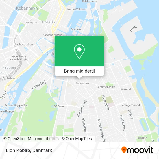 Lion Kebab kort
