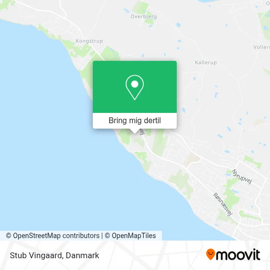 Stub Vingaard kort