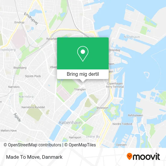 Made To Move kort