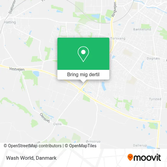 Wash World kort