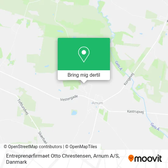 Entreprenørfirmaet Otto Chrestensen, Arnum A / S kort