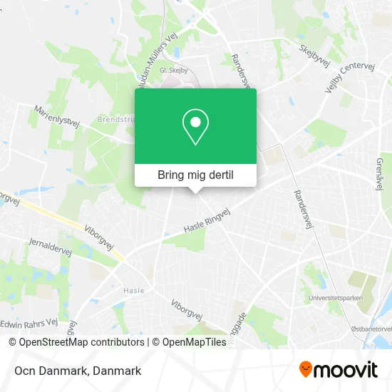 Ocn Danmark kort