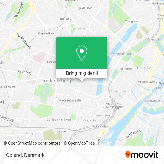 Opland kort