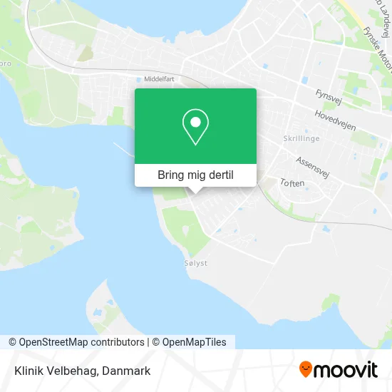 Klinik Velbehag kort