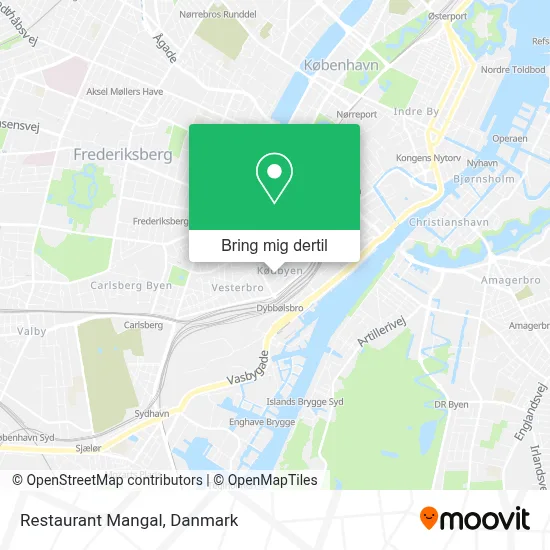 Restaurant Mangal kort