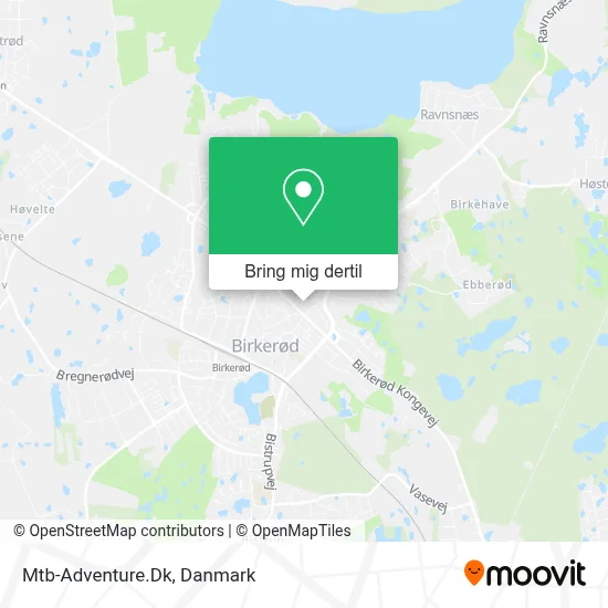 Mtb-Adventure.Dk kort