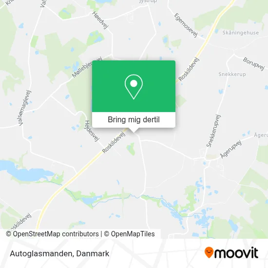 Autoglasmanden kort