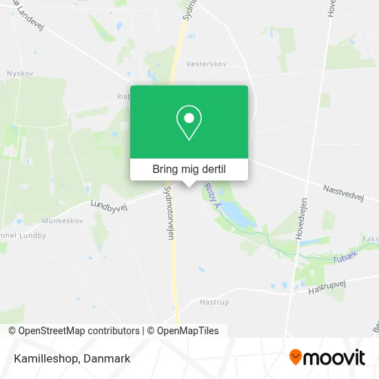 Kamilleshop kort